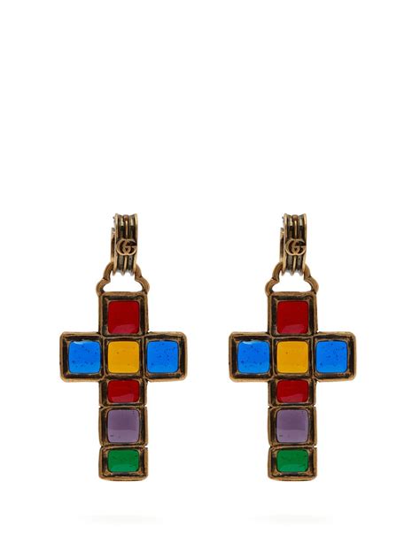 gucci earrings sale|Gucci earrings market cross.